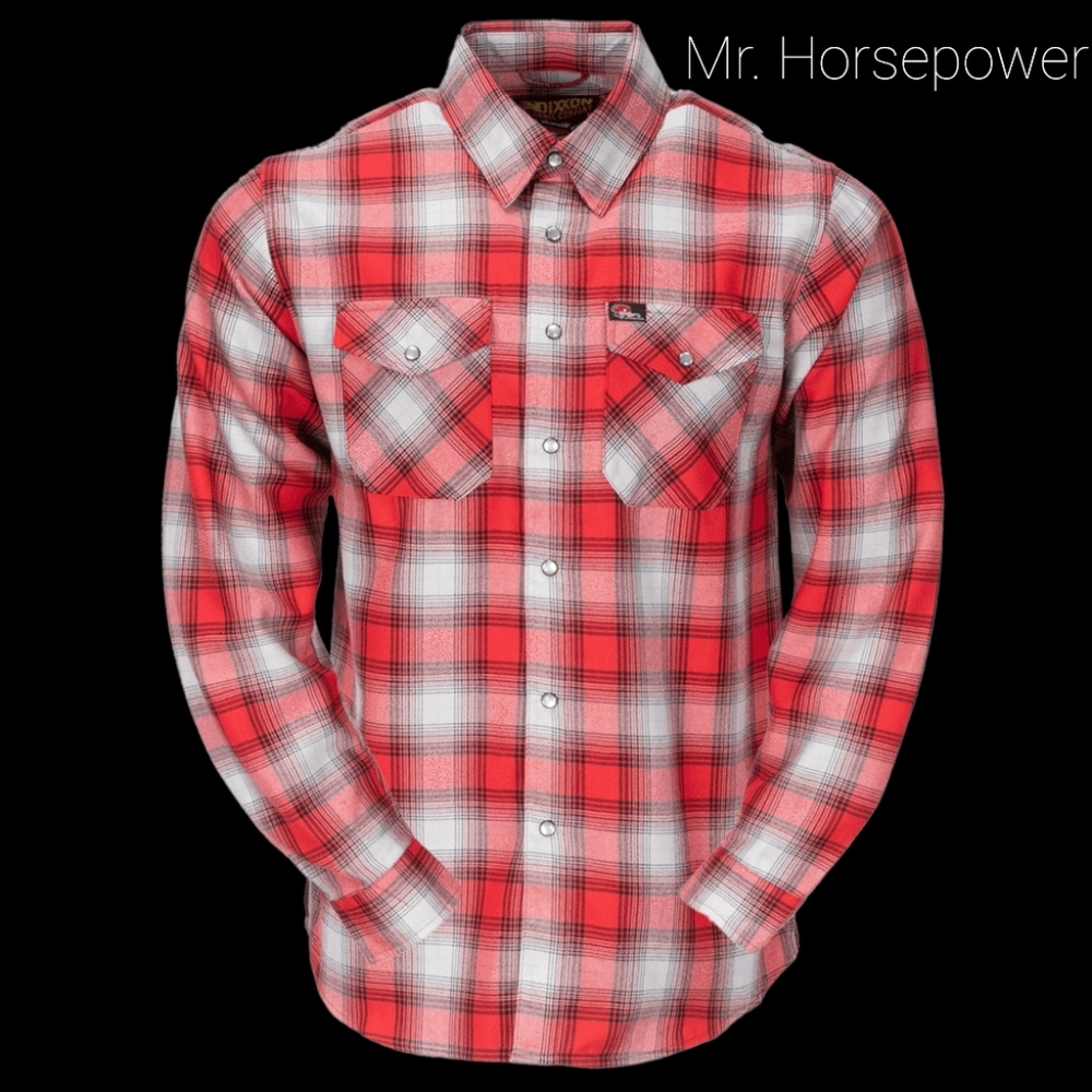 DIXXON Mr Horsepower Flannel -- Mens XL